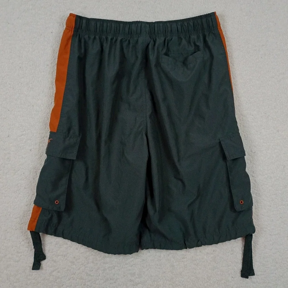 Nike Cargo Shorts Mens L 35X10 Gray Texas Longhorns NCAA Basketball Gym Training